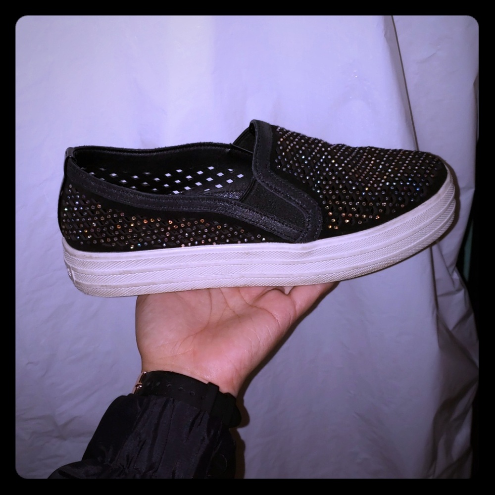 Glittery Black shoes